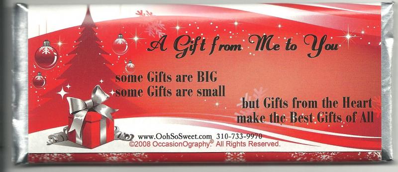 gifts holiday red back