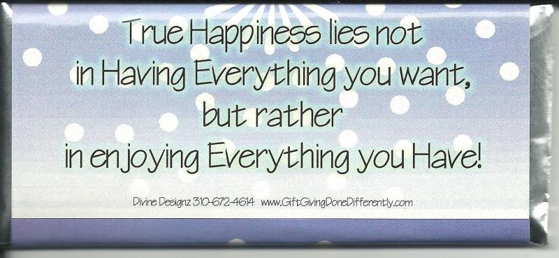 Happiness back