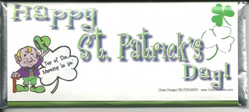 St. Patrick's Day back